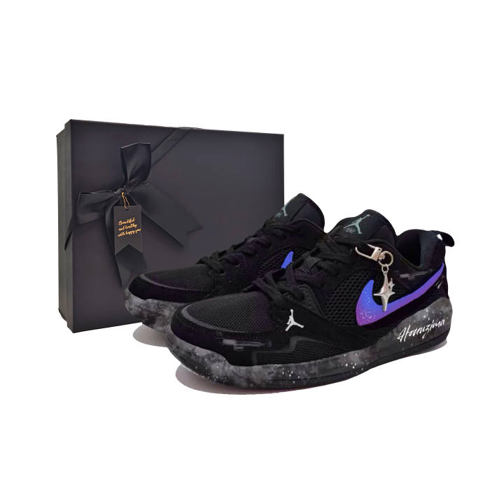 Jordan Jordan CMFT Era Phantom Purple Starlight Mesh Abrasion Resistant Low top Casual Shoes Unisex Purple