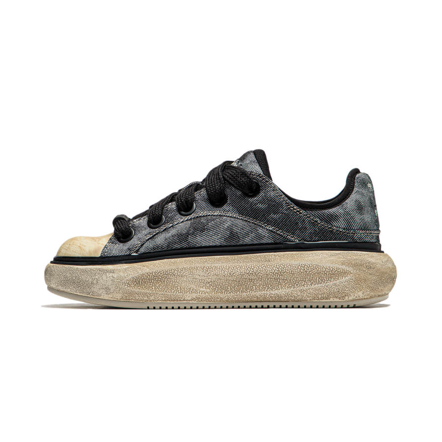 Li-Ning Li Ning Yun You C4D Cushioning, Wear Resistant Low top Casual Shoes Women's Black/White