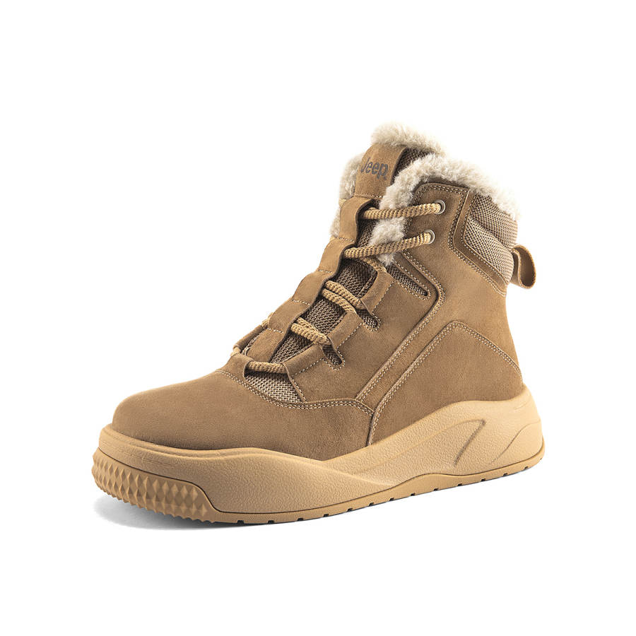 Jeep Jeep Snow Boots Textile, Pigskin