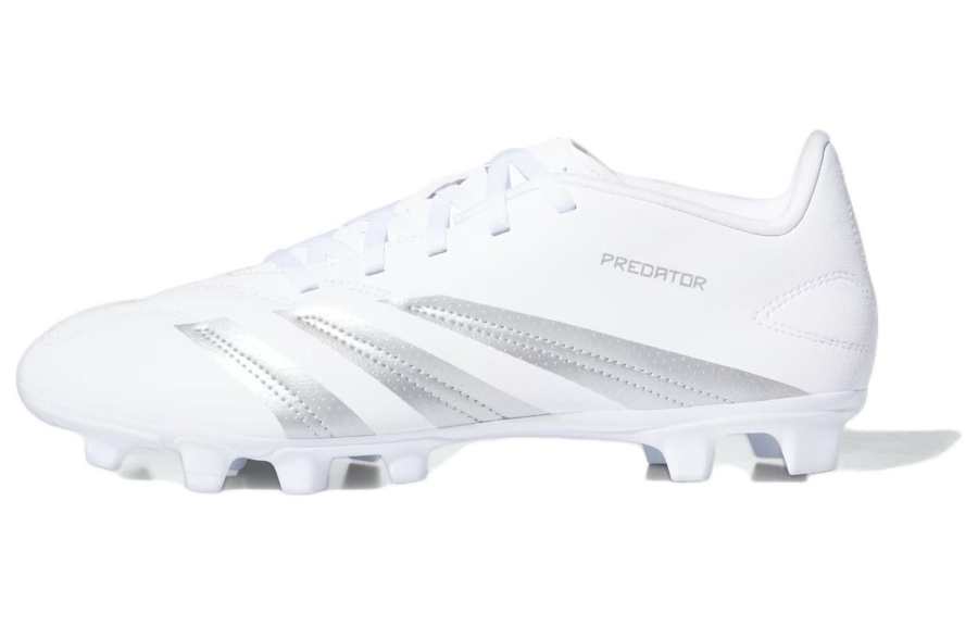 Adidas Adidas Predator CLUB Cushioning Abrasion Resistant Slip Resistant Soccer Shoes Unisex White