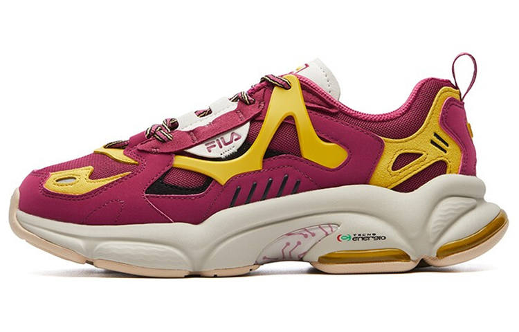 FILA FUSION Fila Rjv Low top Running Shoes 'Red Yellow' Women's