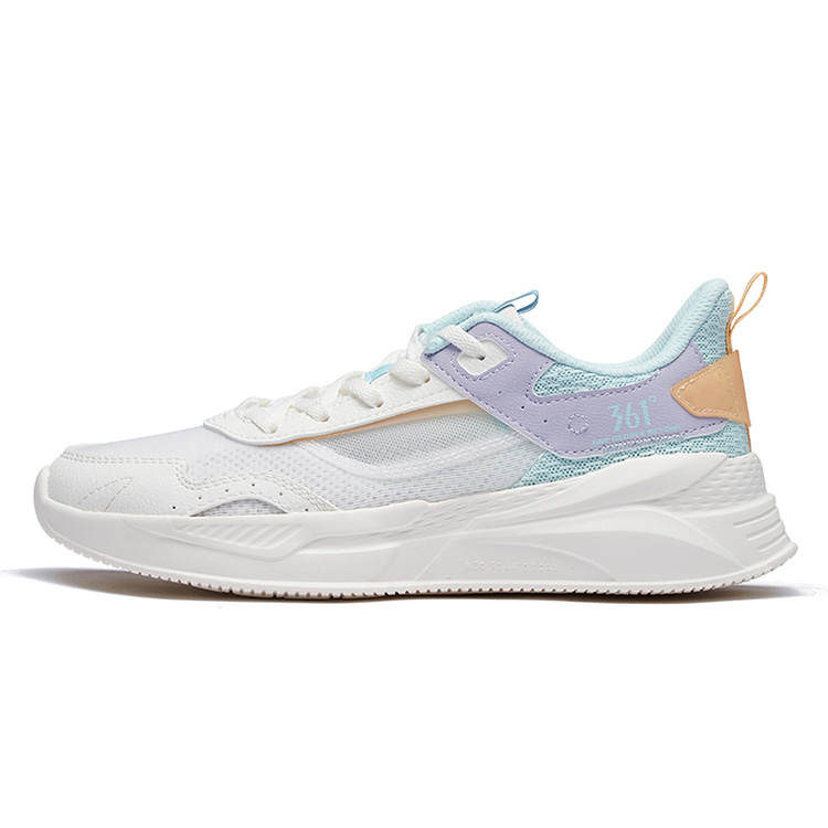 361° Slip Resistant Abrasion Resistant Low top Casual Shoes Women's White Blue