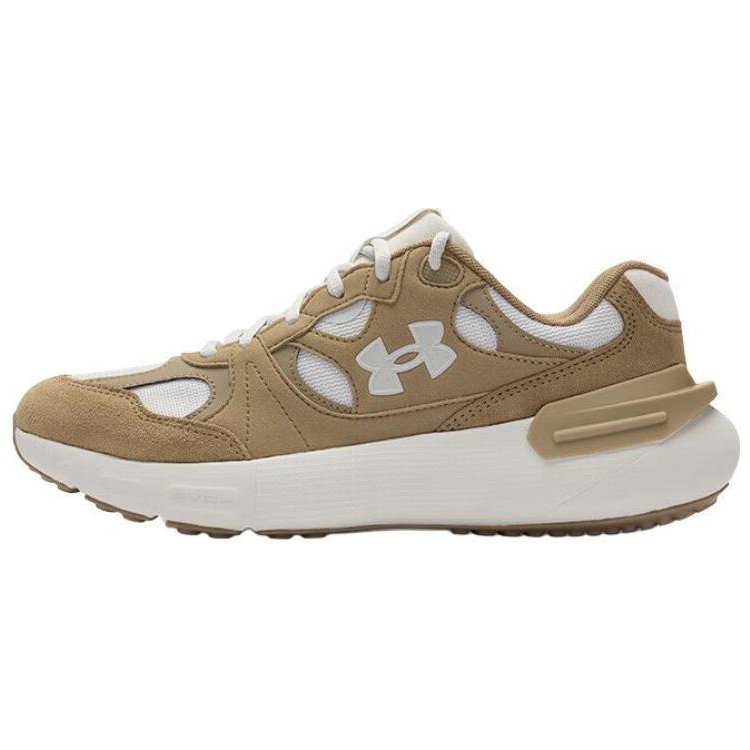 Under Armour Phantom Lu Cushioning Abrasion Resistant Low top Casual Shoes Unisex Brown White