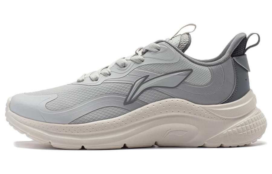 Li-Ning Li Ning Youyi Abrasion Resistant Breathable Low top Casual Shoes Men's Gray