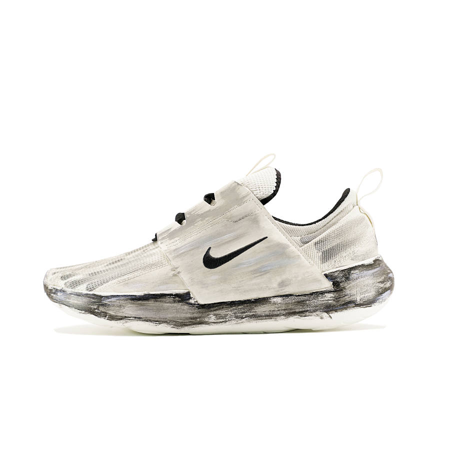 Nike Nike E Series AD Abrasion Resistant Breathable Low top Casual Shoes Men's Black White Gray