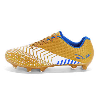 BIANSULONG FG Firm Ground Soft Ground, Indoor Soccer Shoes Unisex Gold