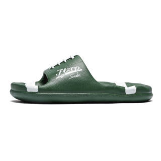 HZCP Slip Resistant Odor Resistant Abrasion Resistant Slide Slippers Unisex Green