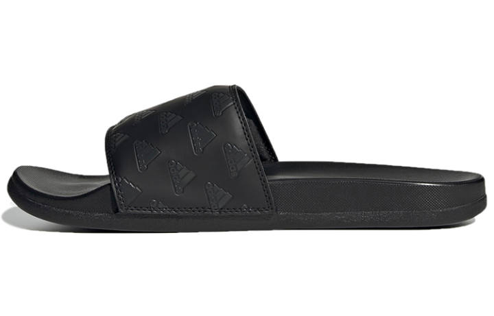 Adidas Adidas Adilette Comfort Slide 'Repeat Logo - Black'