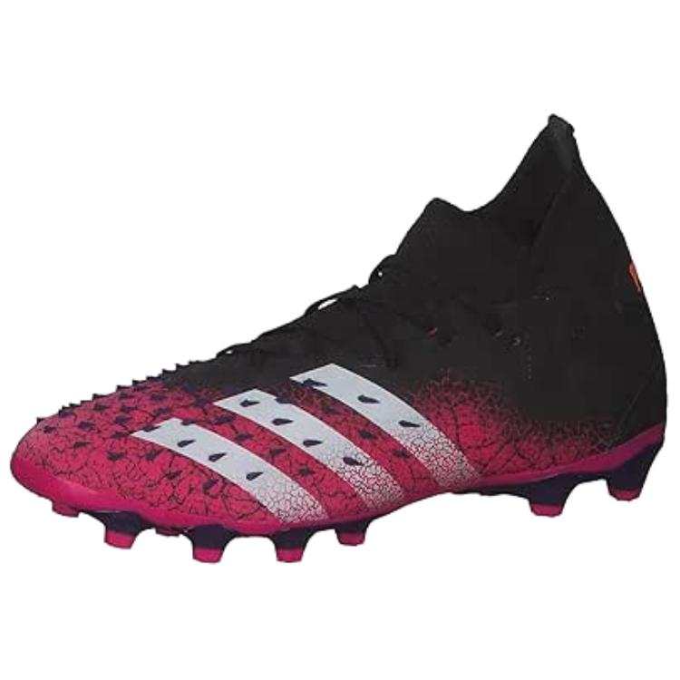 Adidas Adidas Predator Freak.2 AG Artificial Ground HG Hard Ground Abrasion Resistant Soccer Shoes Men's Black Purple