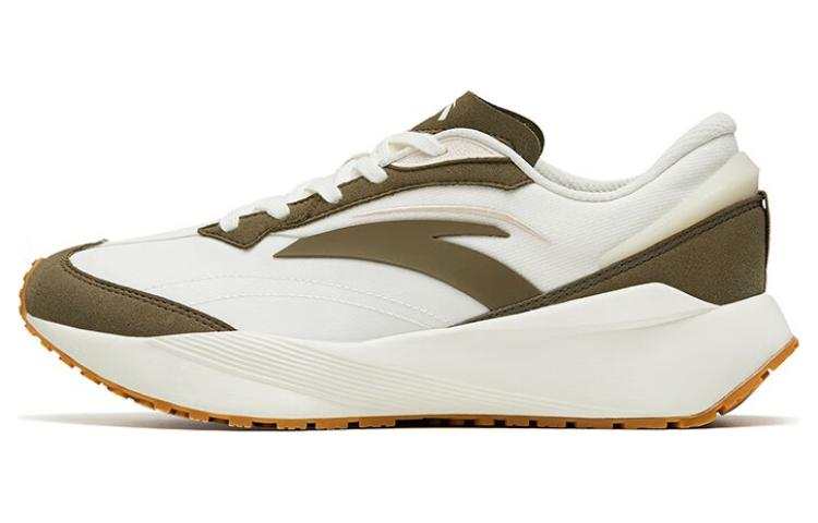 Anta Icing 3 Slip Resistant Abrasion Resistant Low top Sports Casual Shoes White Green Gray
