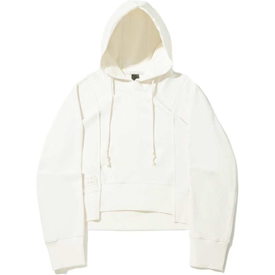 Li-Ning Li Ning Sweatshirts Women's Mist White Hooded Moderate Regular