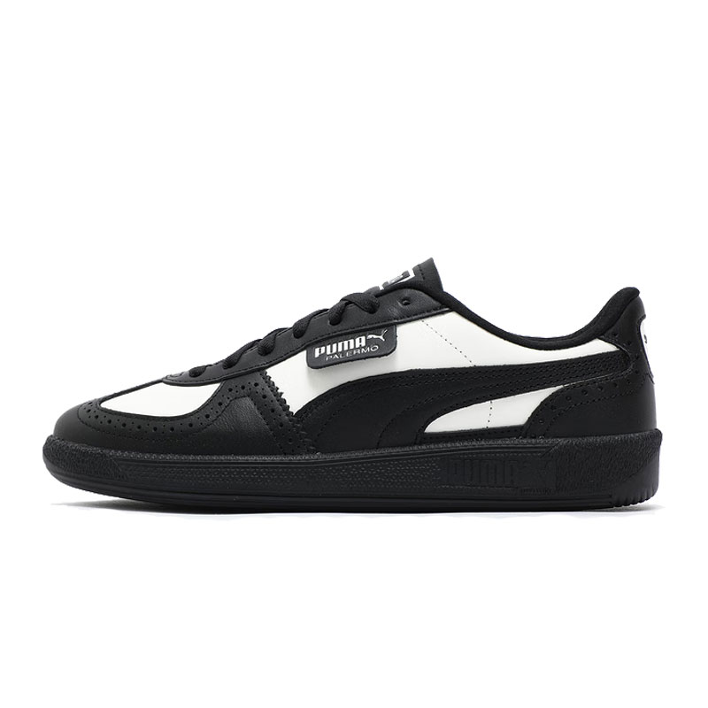 PUMA Abrasion Resistant Low top German Army Trainers Unisex Black White