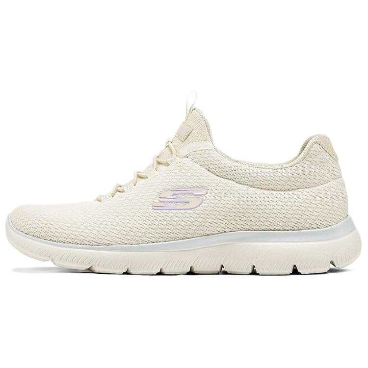 Skechers Summits Abrasion Resistant Breathable Abrasion Resistant Breathable Low top Casual Shoes Women's Beige