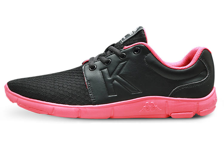 Kappa Casual Shoes Women's Low Top Black/Pink