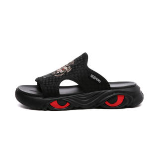 HUNU Slide Slippers Men's Black