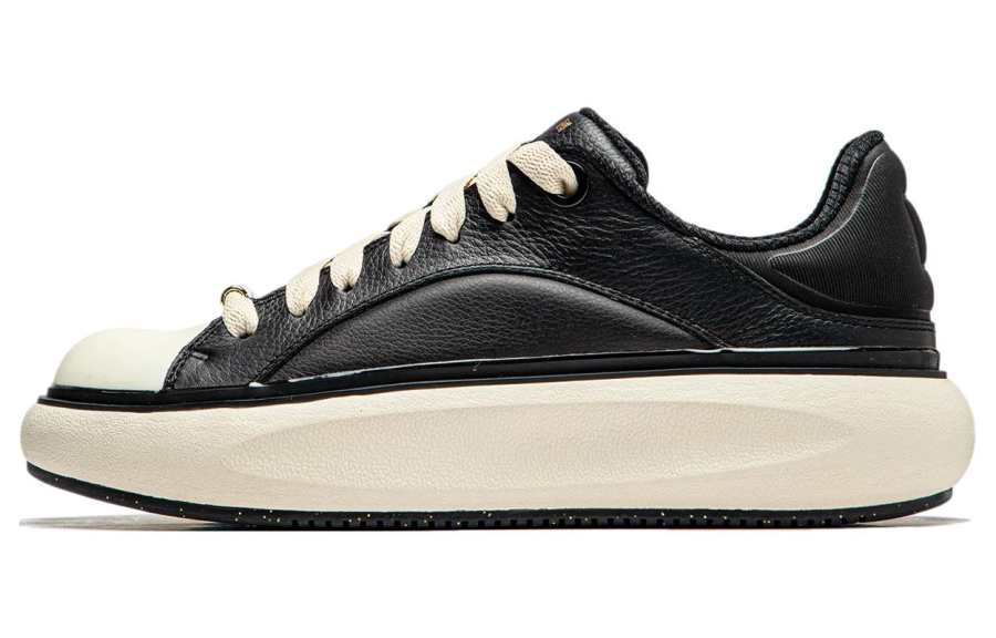 Li-Ning Li Ning Yun You C4D Slip Resistant Abrasion Resistant Low top Casual Shoes Men's Black
