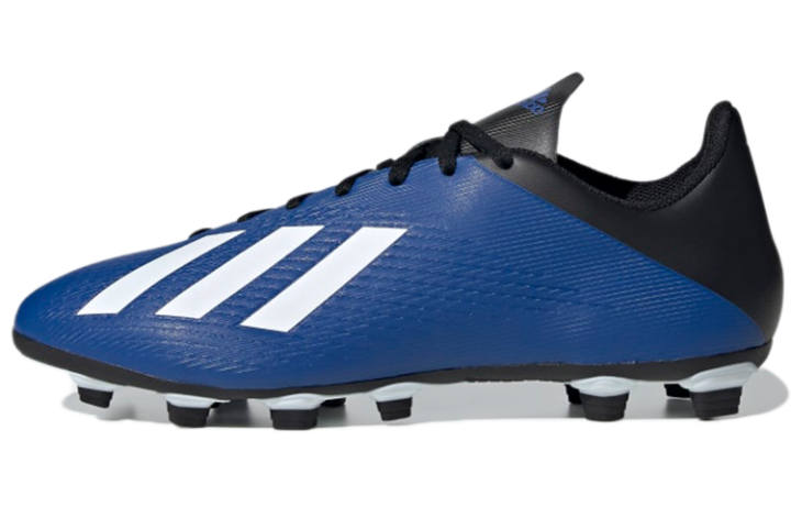 Adidas Adidas X 19.4 Flexible Ground Boots Slip Resistant Soccer Shoes Men's Blue Black