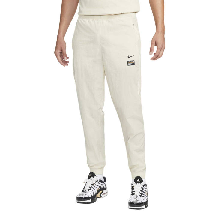 Nike Nike FC Soccer Bottoms Men's Rattan Stripe/Peak White/Black Moderate Tapered Pants