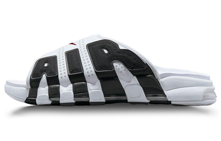 Nike Nike Air More Uptempo Slide 'White Black Red'