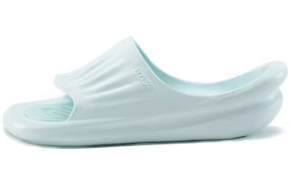 UZIS THE STEP Slide Slippers Unisex Moon Dust Cyan