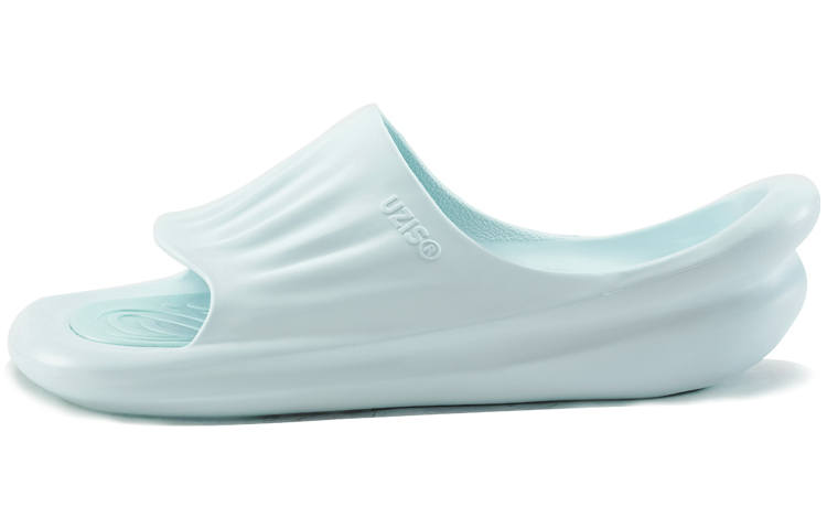 UZIS THE STEP Slide Slippers Unisex Moon Dust Cyan