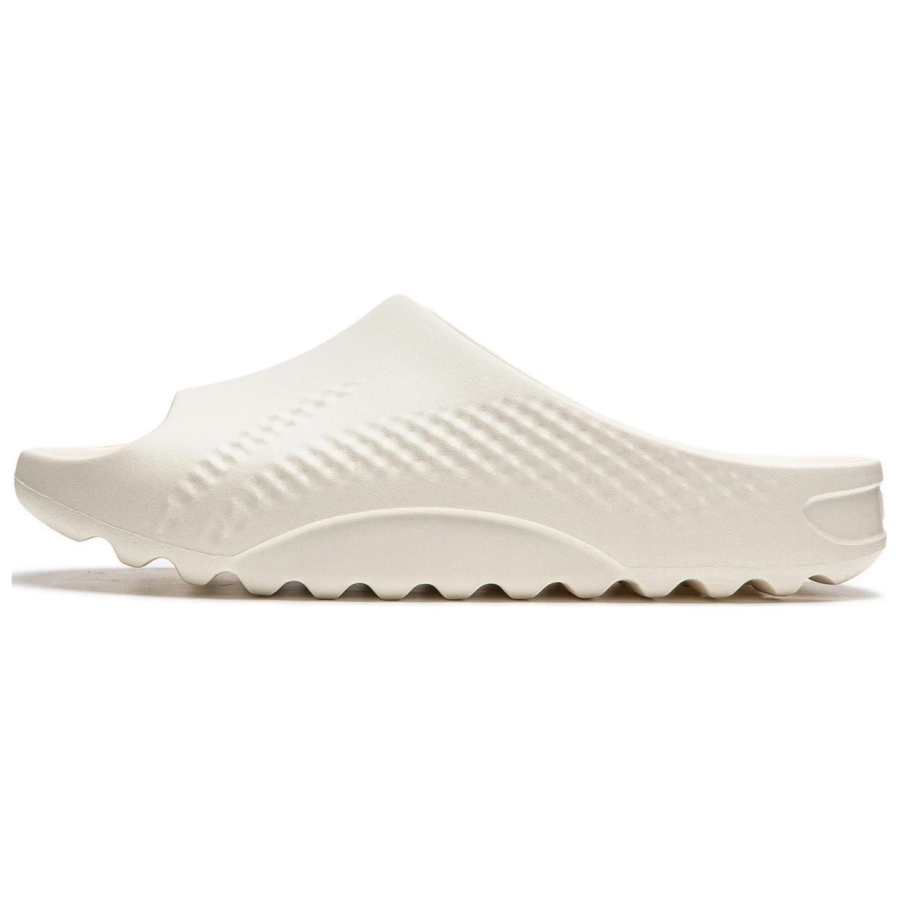 Li-Ning Li Ning SOFT Mops Slide Slippers Unisex Ecru