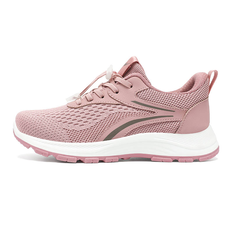 DOUBLE STAR 88 Flyknit Breathable Soft Sole Elderly Shoes Autumn Comfortable Slip Resistant Sports Shoes