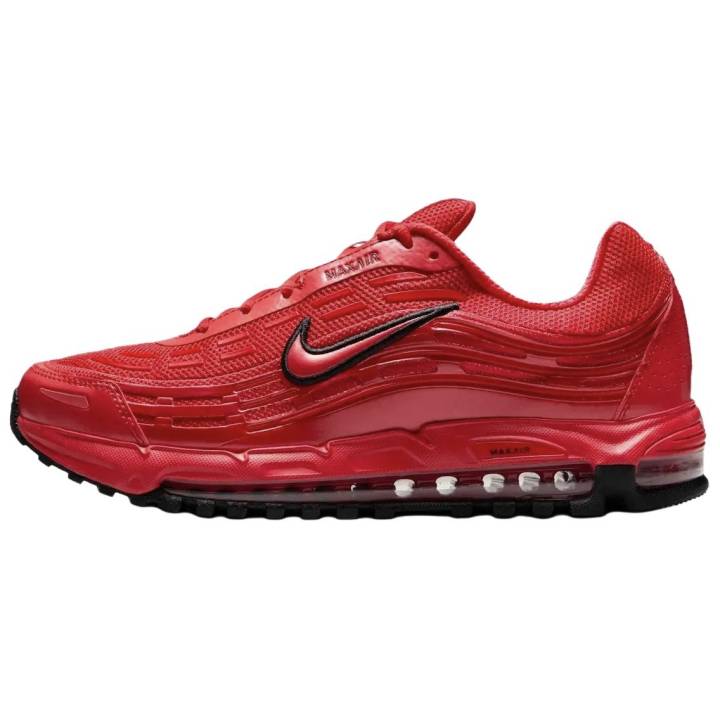 Nike Nike AIR MAX TL 2.5 Abrasion Resistant Breathable Support Running Shoes Unisex Red