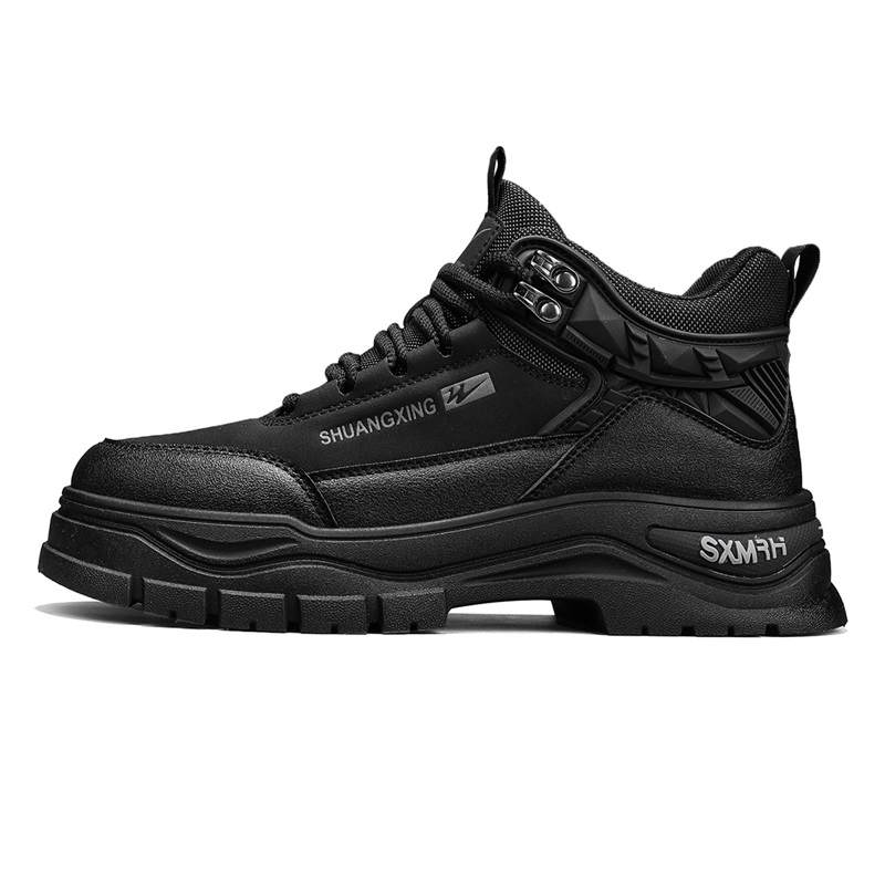 Binary Short Combat Boots Men's Black