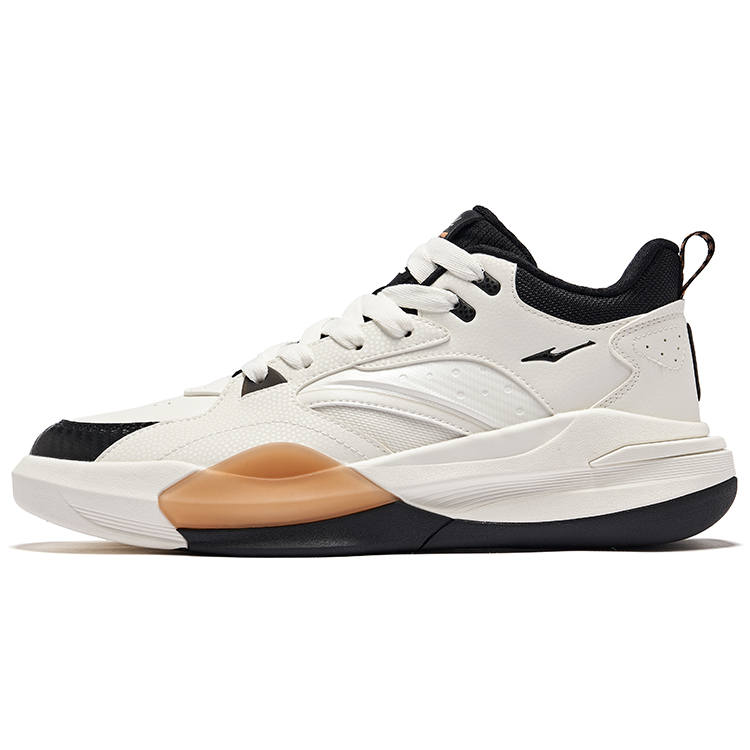 Erke Conqueror 2 Abrasion Resistant Slip Resistant High top Casual Shoes Men's White Black Beige