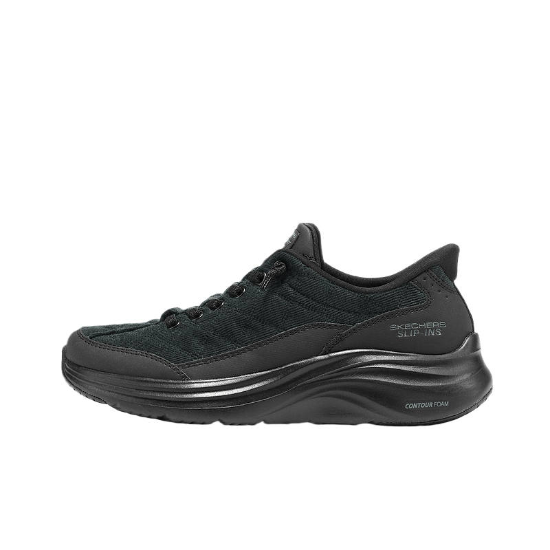 Skechers SPORT WOMENS Breathable Casual Shoes Women's All Black