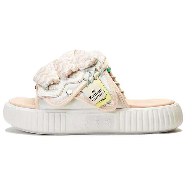 Kappa Slip Resistant Slide Slippers Women's White Pink