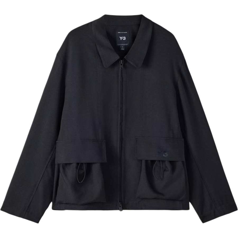 Y-3 Logo Detailed Asymmetric Knitted Jumper