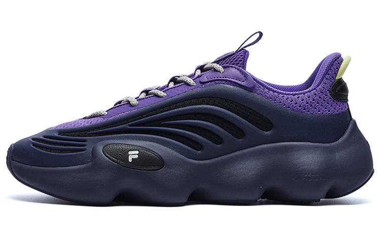 FILA FUSION Ray 3 Sport Shoes 'Black Purple'