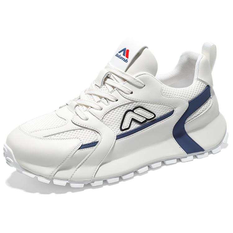Kolumb Cushioning Coverage Lightweight Low top Casual Shoes Men's White Blue
