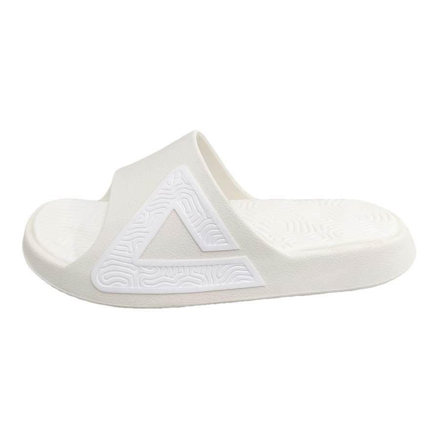 PEAK PEAK Statistic Sandals Slide Slippers Unisex Canvas White
