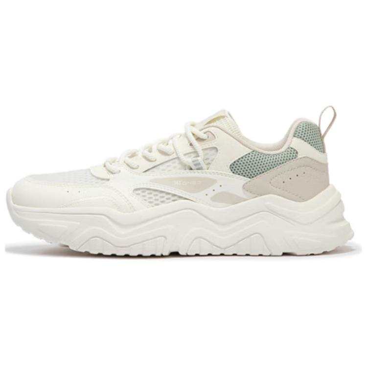 361° Cushioning Slip Resistant Cushioning Slip Resistant Low top Casual Shoes Women's White Gray Green