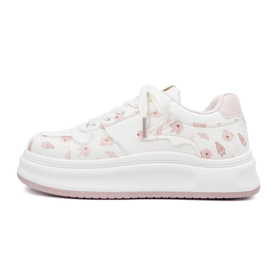 WARRIOR WARRIOR Niche Design, Sweet And Cute, Platform German Army Trainers