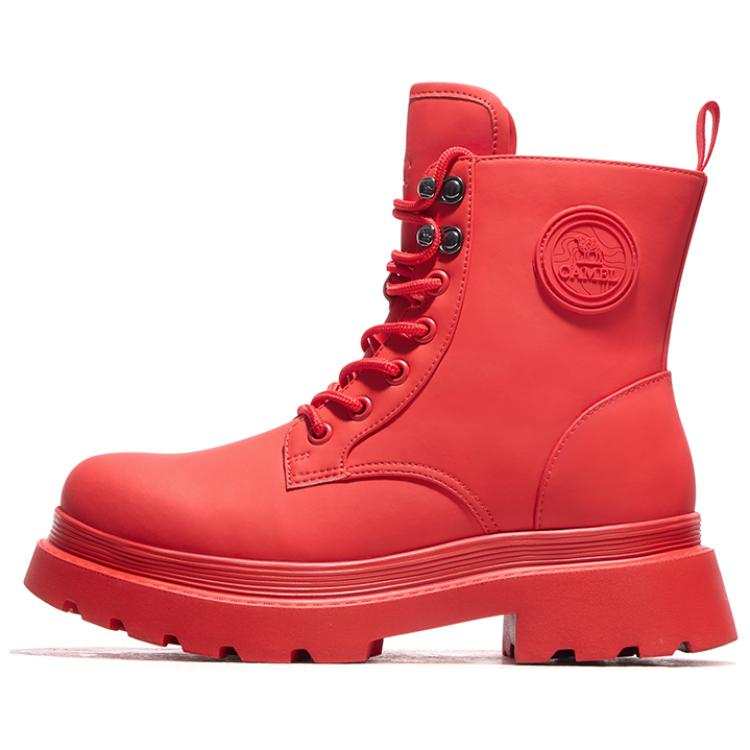 CAMEL CAMEL Crew Combat Boots 5cm Women's