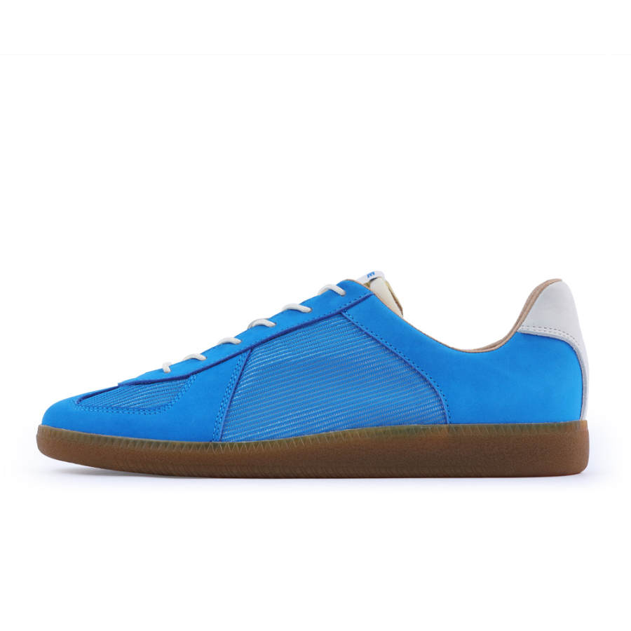PANE Light Training Model Blue Balloon Cushioning Slip Resistant Low top German Army Trainers Unisex Blue