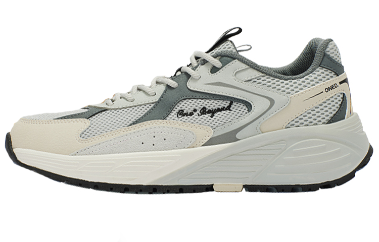 361° Low top Casual Shoes Men's White Gray
