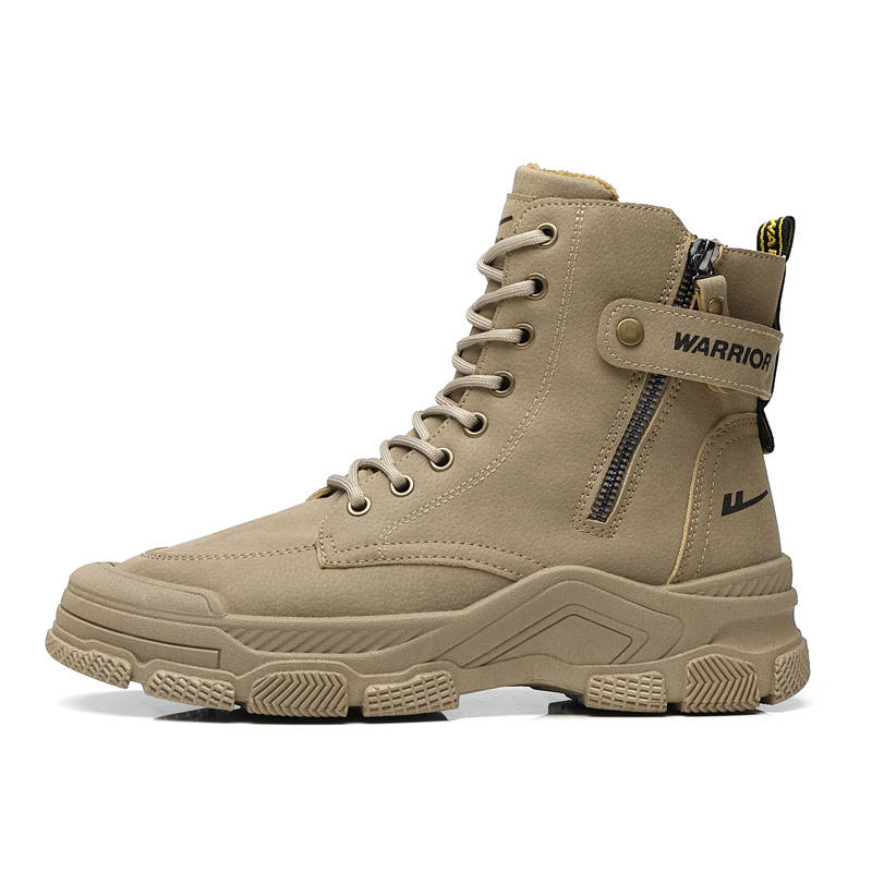 WARRIOR WARRIOR Short Combat Boots Men's Khaki