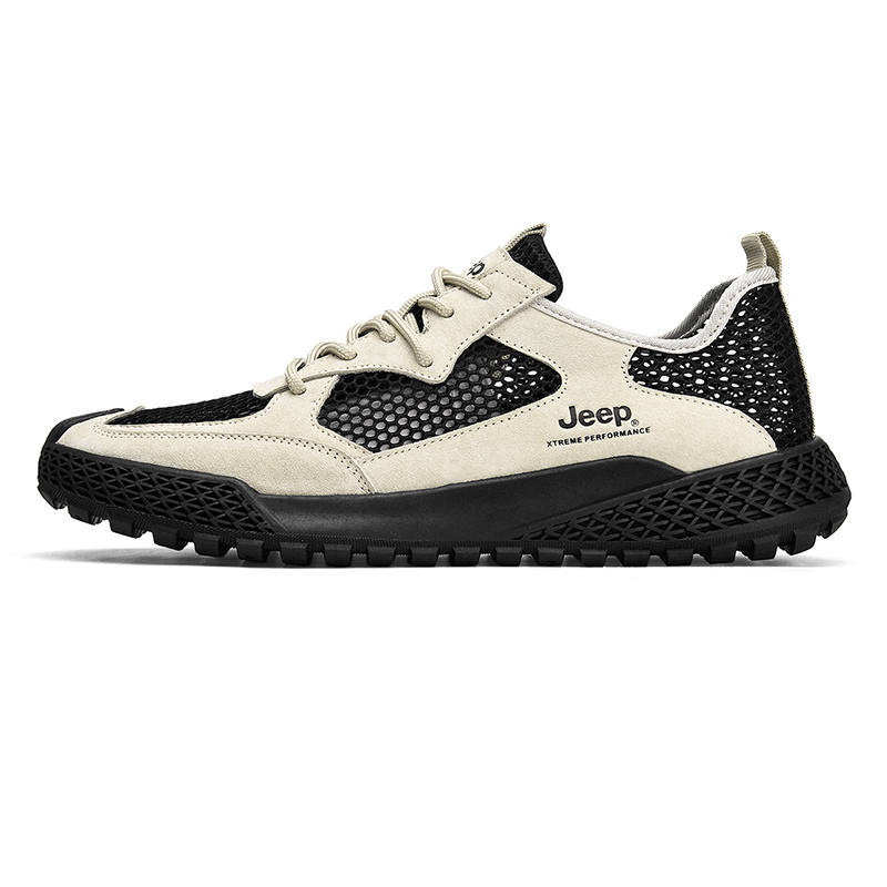 Jeep Casual Shoes Men's Low Top Sand