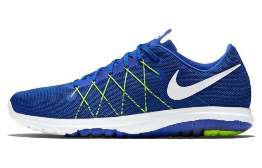 Nike Nike Flex Fury 2 Cushioning Slip Resistant Low top Casual Shoes Men's Blue
