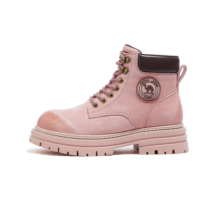CAMEL CAMEL Combat Boots 4.5cm Women's