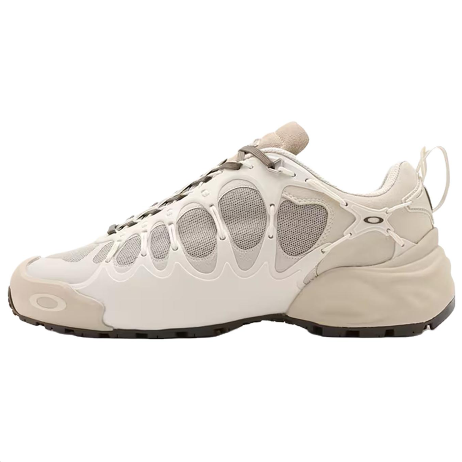 Oakley Factory Team Abrasion Resistant Breathable Abrasion Resistant Breathable Low top Casual Shoes Unisex White Gray