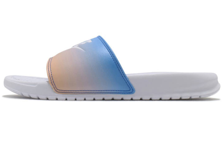 Nike Nike Benassi Jdi Print Slide 'White Hyper Royal' Women's