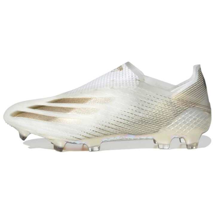 Adidas X Ghosted+ Adidas Fg 'White Metallic Gold Melange'
