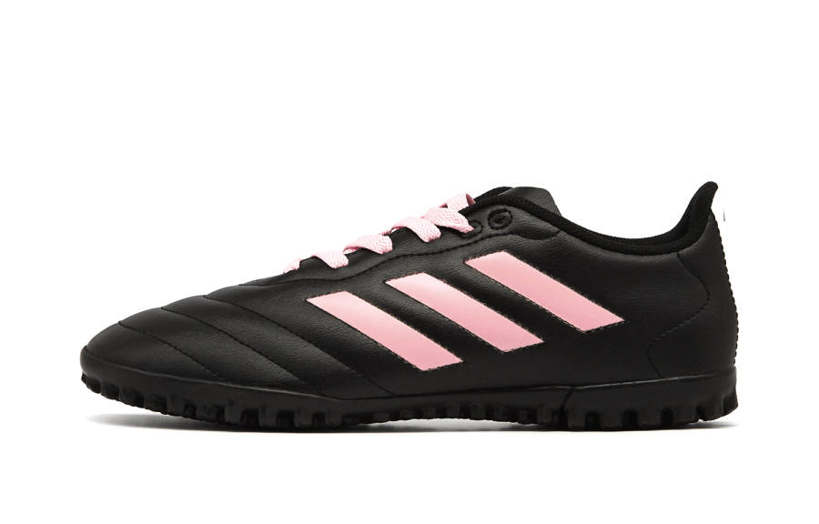 Adidas Adidas GOLETTO VII TF Turf Abrasion Resistant Abrasion Resistant Soccer Shoes Unisex Black Pink