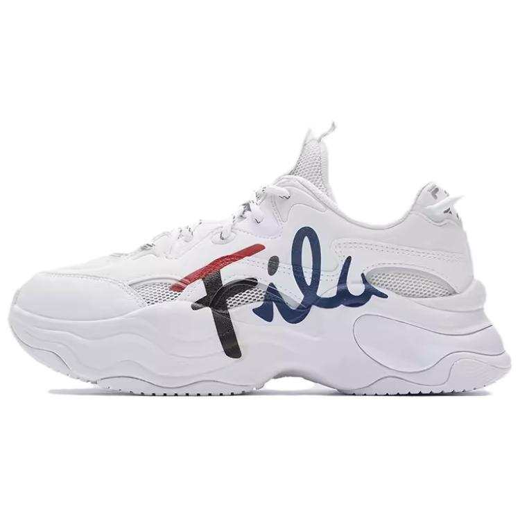 FILA FUSION BUBBLE Bubbles Shoes Bubbles Shoes Cushioning Abrasion Resistant Breathable Low top Casual Shoes Women's